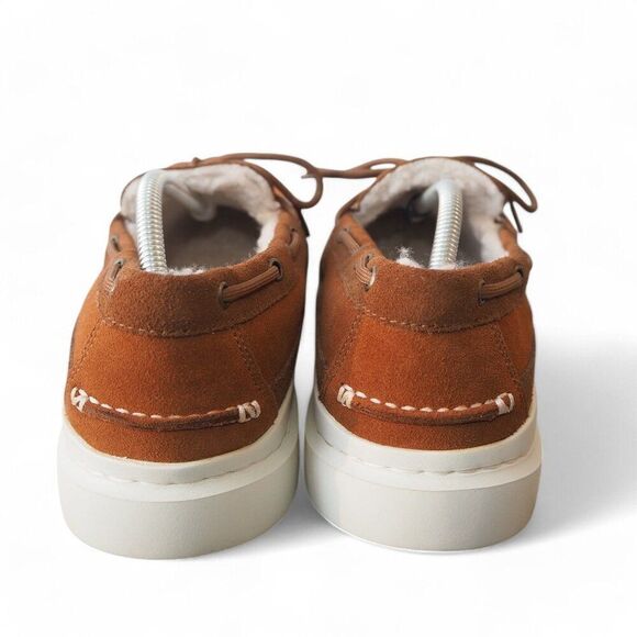 Cole Haan GrandPro Rally Shearling Slip-on Suede Moccasin Brown C34586 Men\'s 11M main image 6
